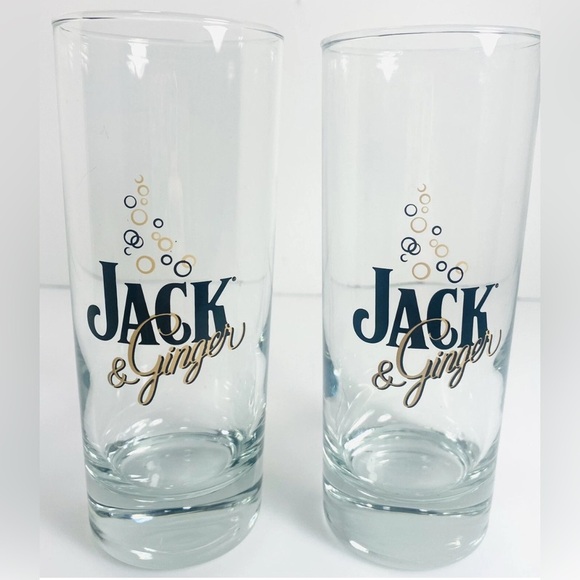 Set of 4 Jack Daniel’s & ginger glasses - Picture 1 of 3